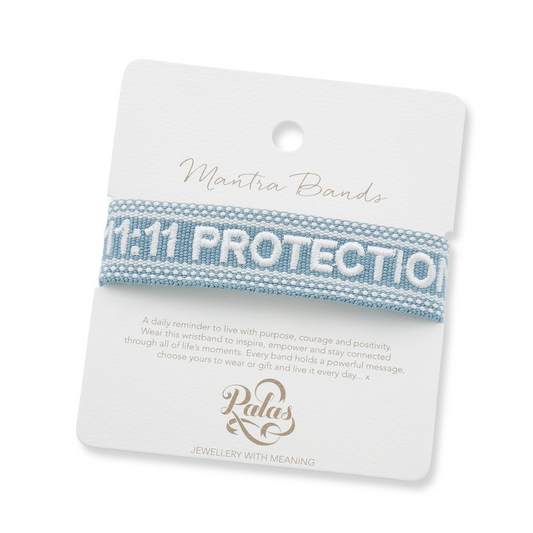 "11:11 PROTECTION" Woven Mantra Band