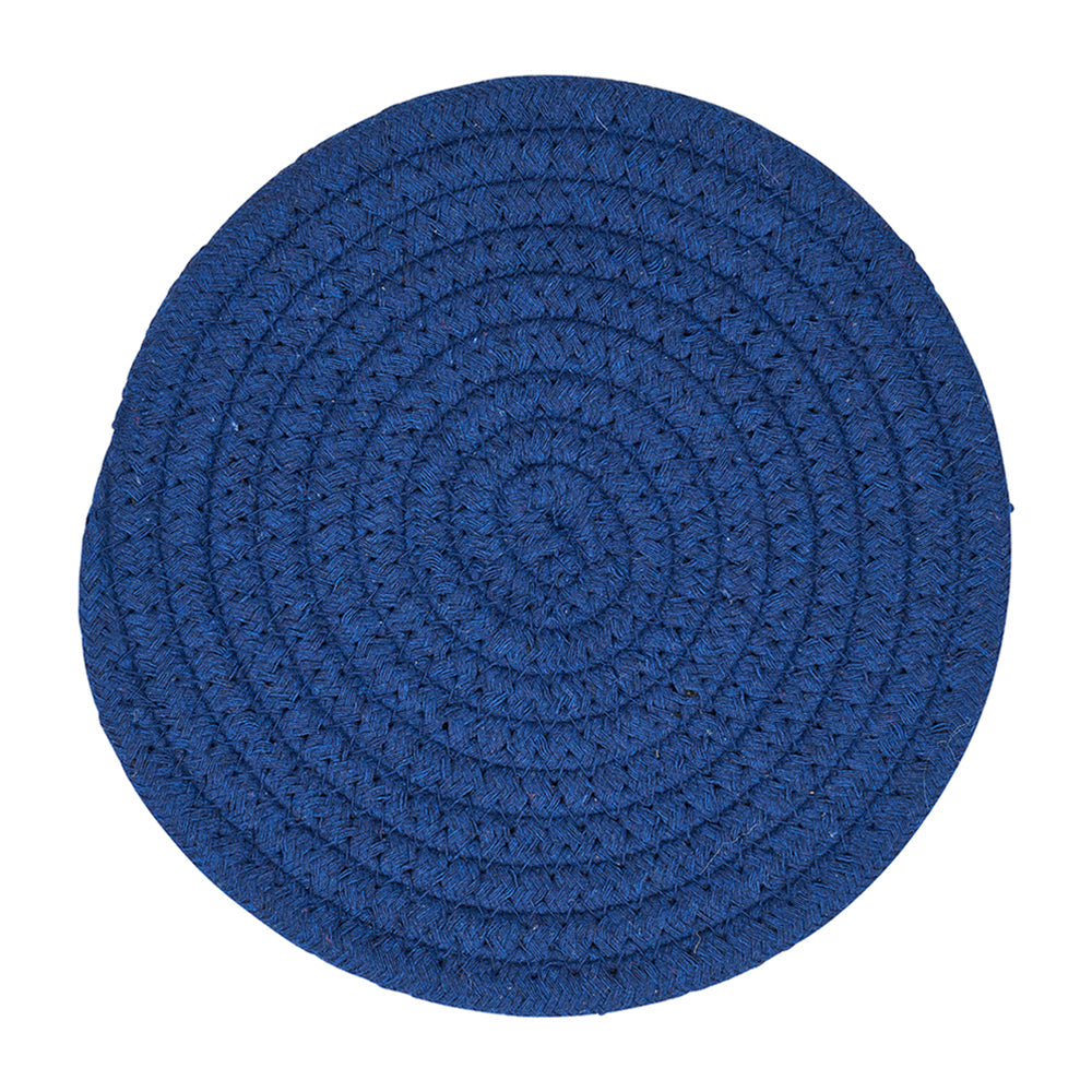 Large Rope Trivets - Navy