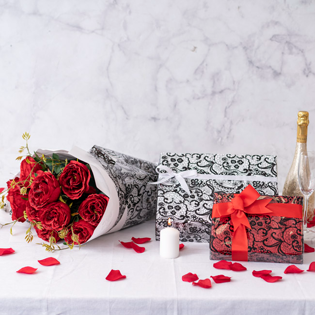 Grosgrain Plain Ribbon - White