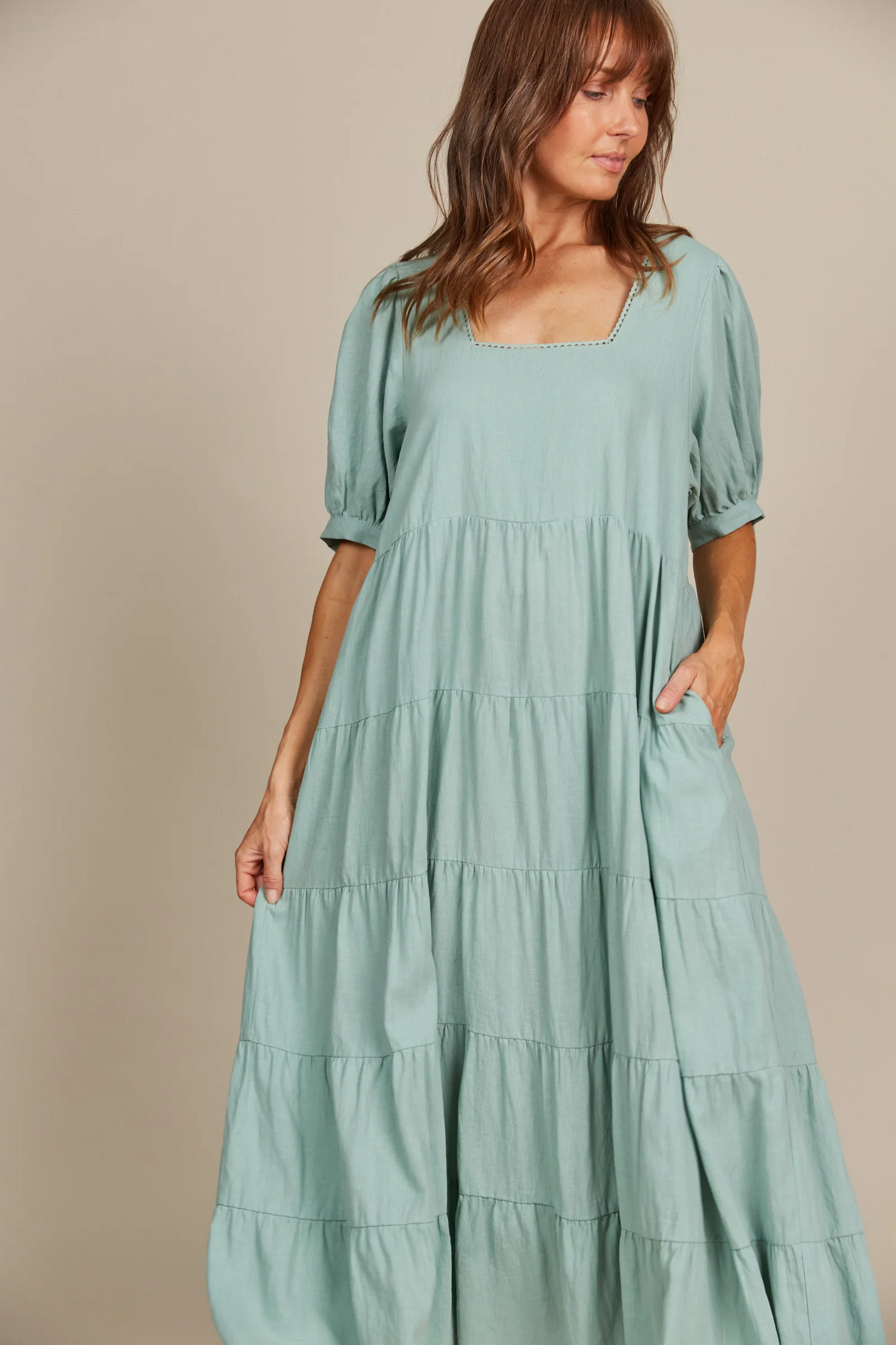 Amelie Maxi - Seafoam