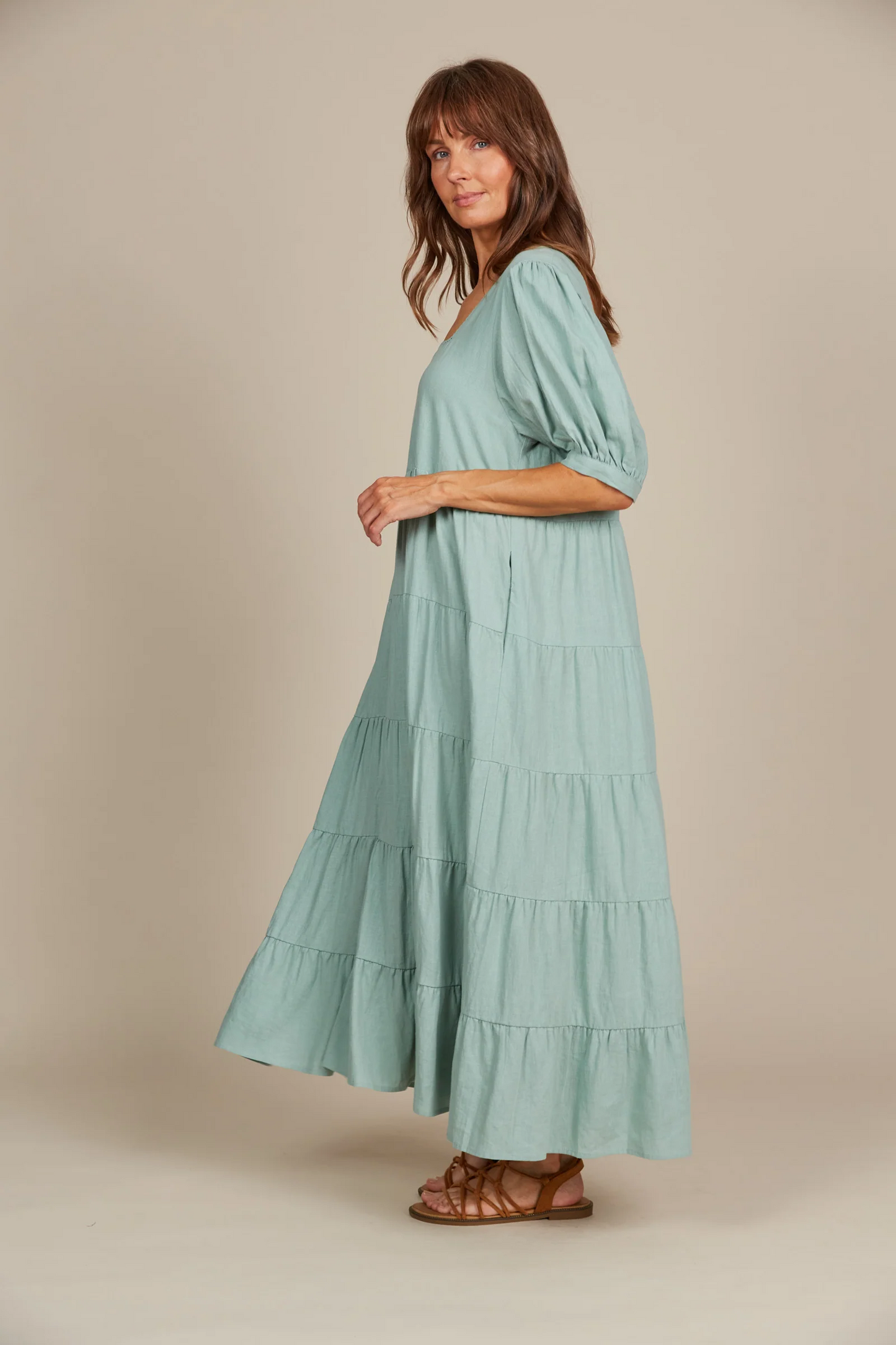 Amelie Maxi - Seafoam