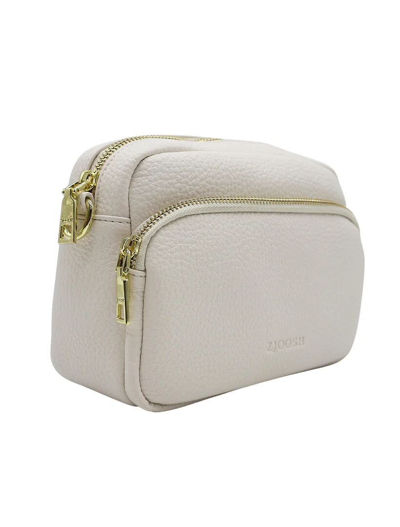 Rachel Riley Pale Pink Tweed Cross Body Bag main image 1