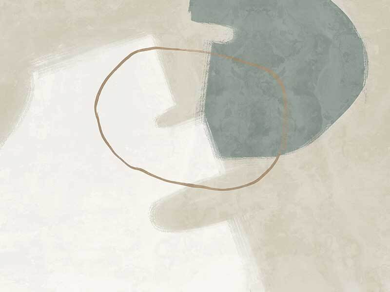 Nonchalant Teal Canvas