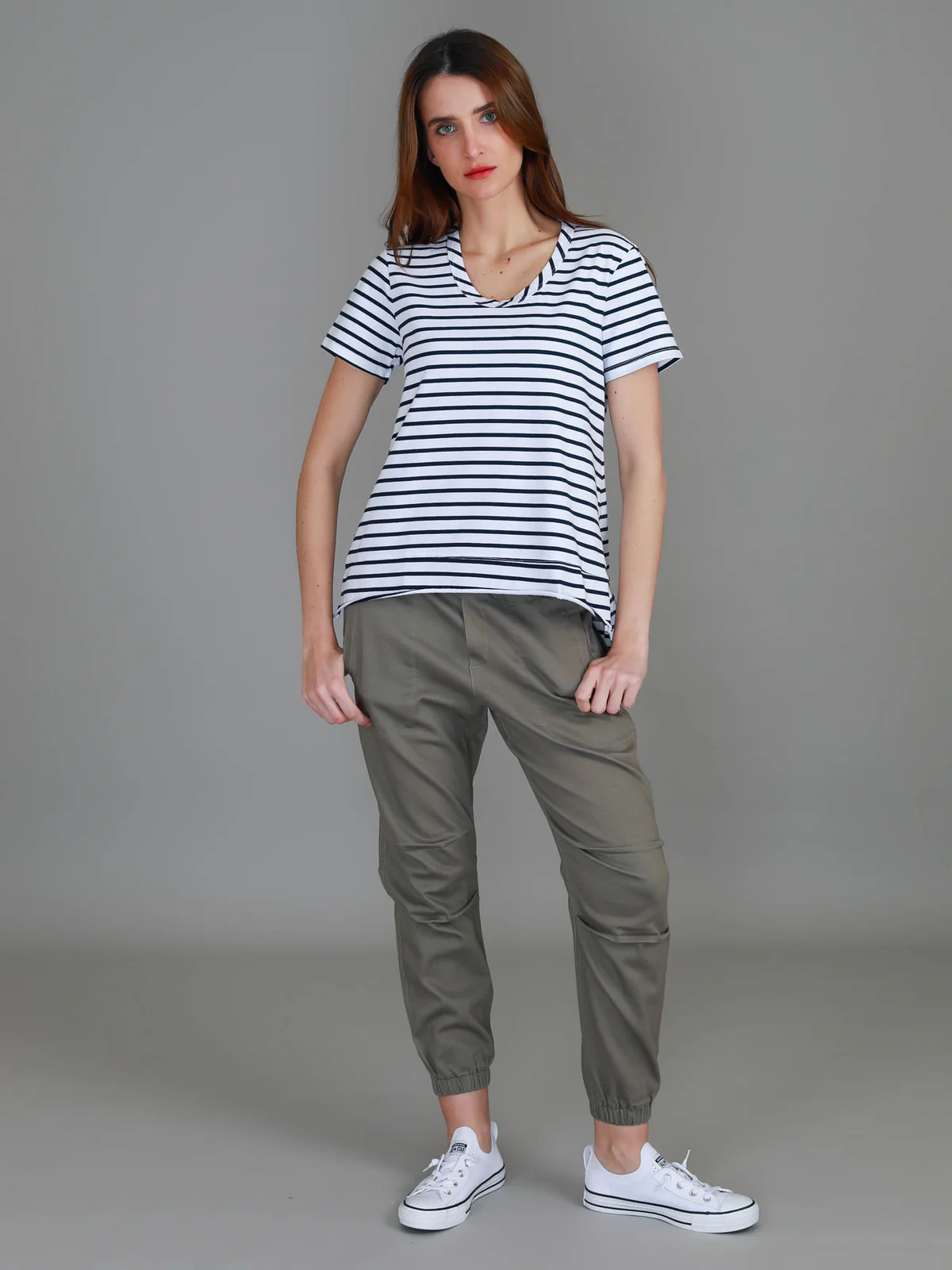 Austin Crew Neck Tee - Nautic Stripe
