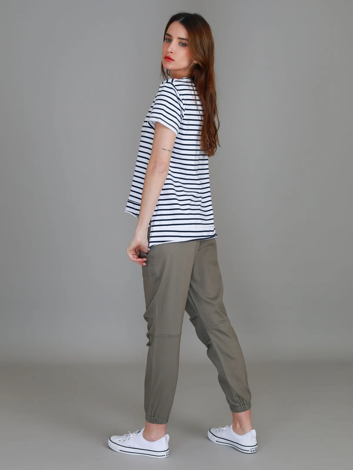 Austin Crew Neck Tee - Nautic Stripe