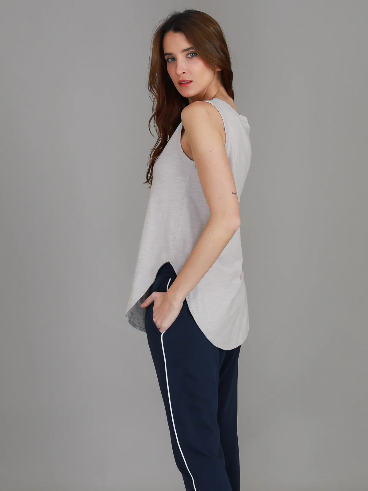 Fifi Tank Top - Angora