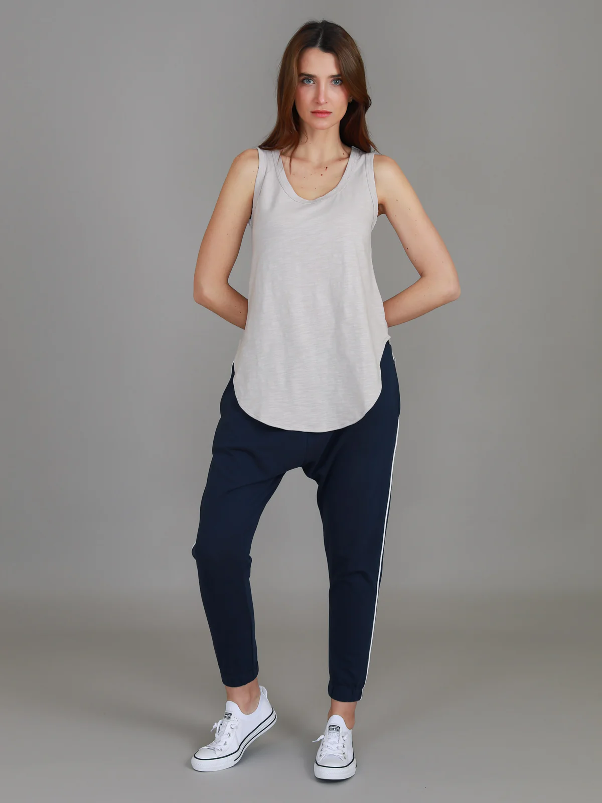 Fifi Tank Top - Angora