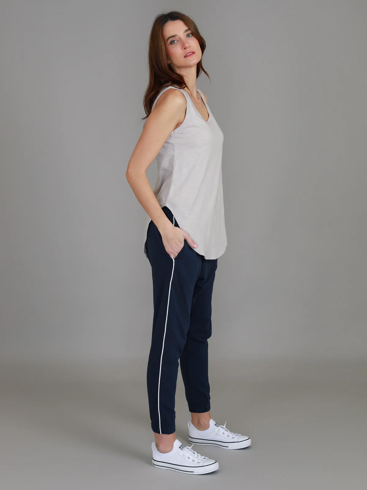 Fifi Tank Top - Angora
