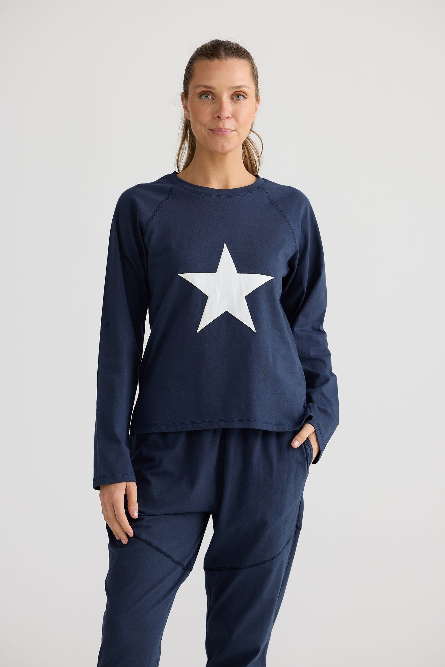 Accent Top - Navy