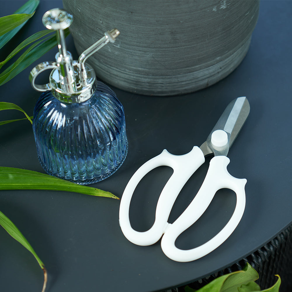 Flower Scissors - White