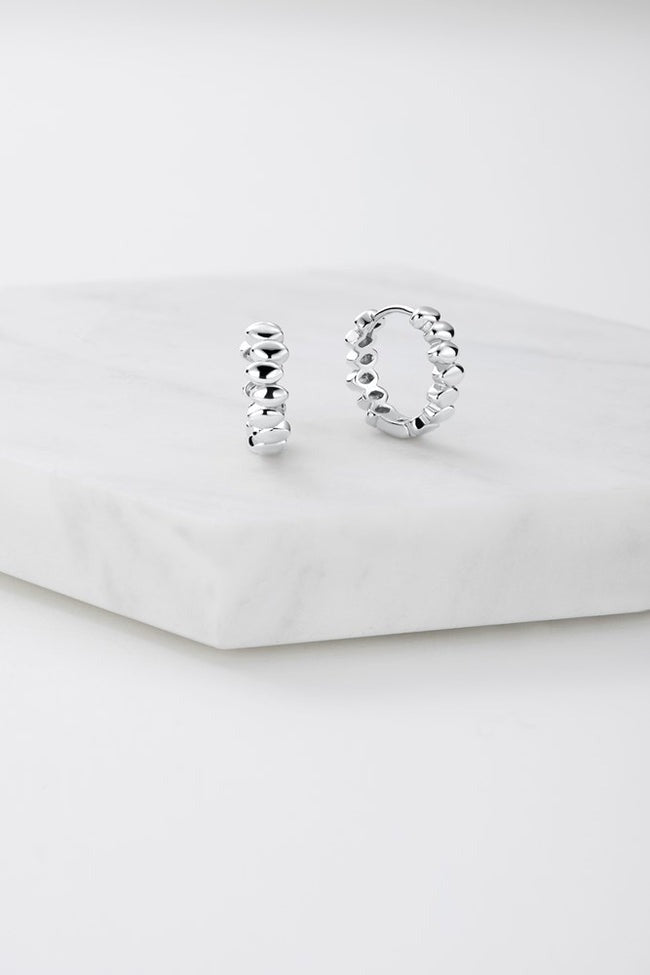 Bailey Huggie - Silver