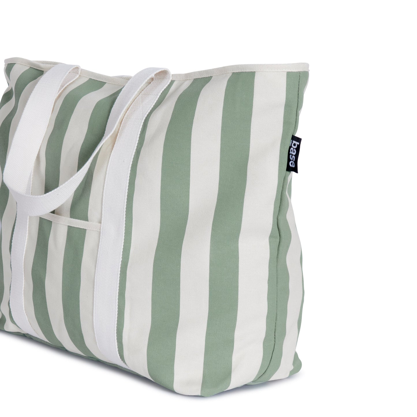 All Day Base Canvas Bag - Olive Stripe