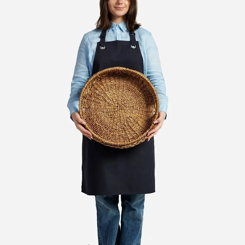 Bellagio Round Seagrass and Hyacinth Woven Tray