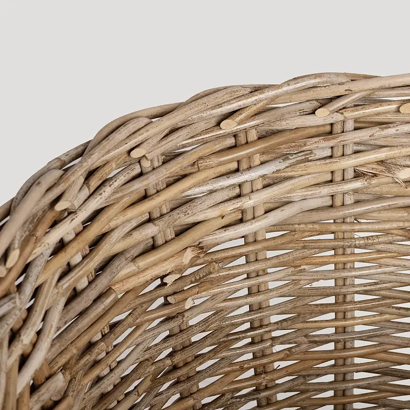 Boxwood Round Kubu Basket