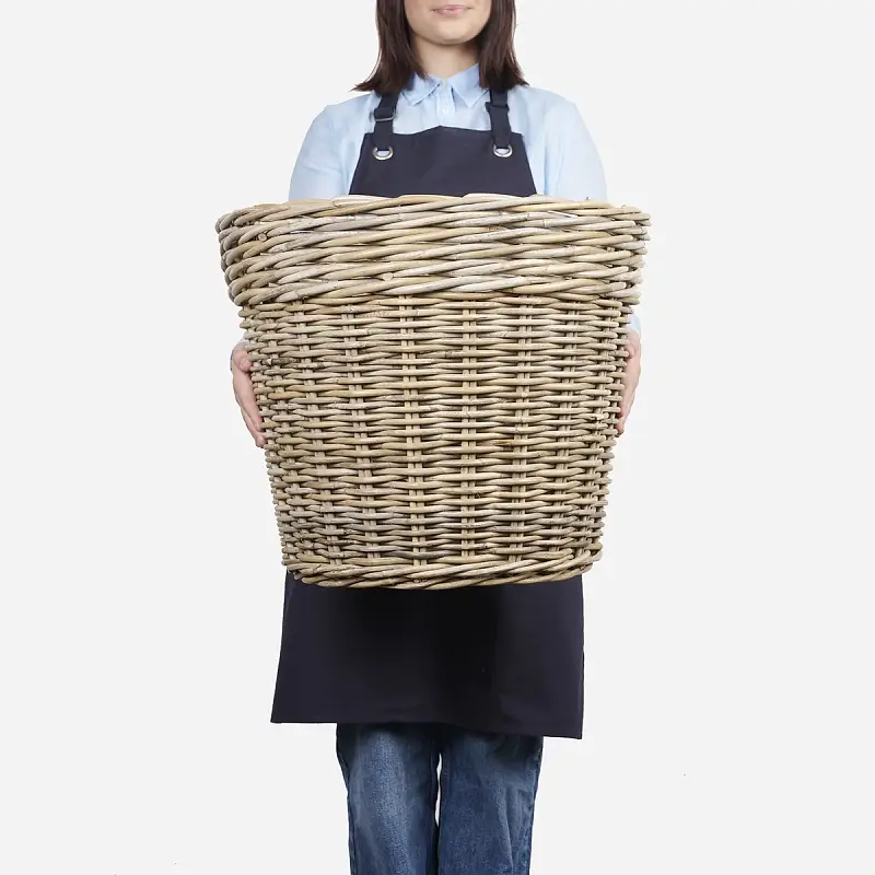 Boxwood Round Kubu Basket
