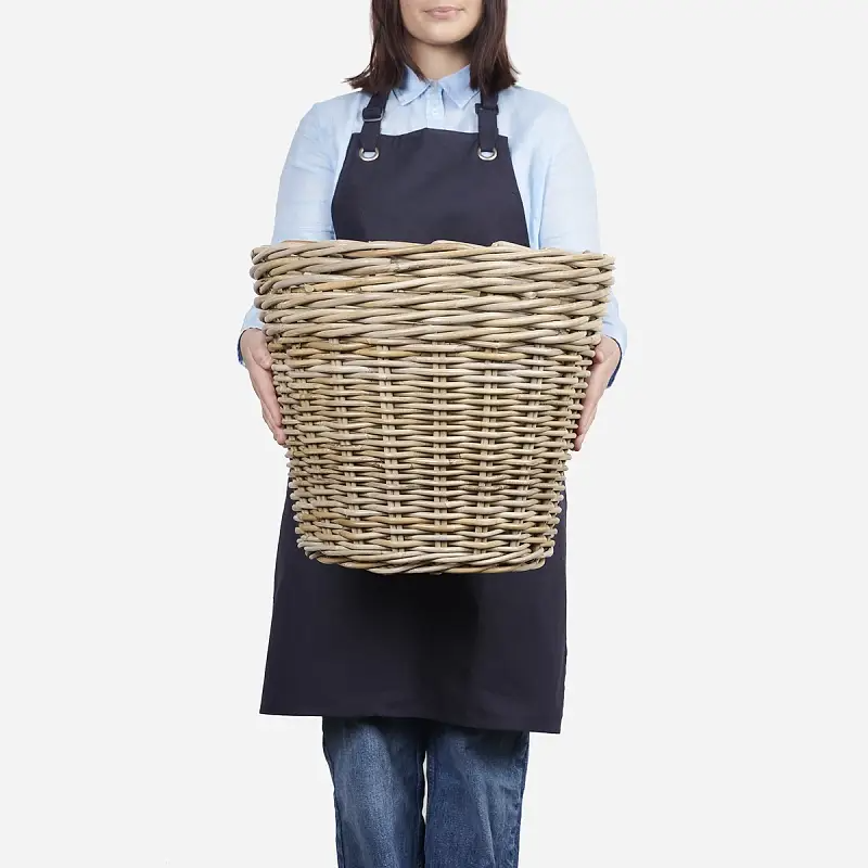 Boxwood Round Kubu Basket