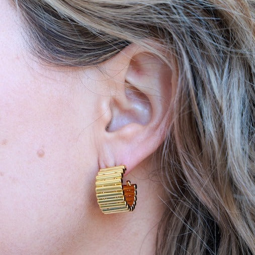 Atlas Earring - Gold