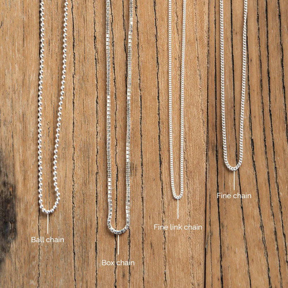 Fine Link Chain - Silver