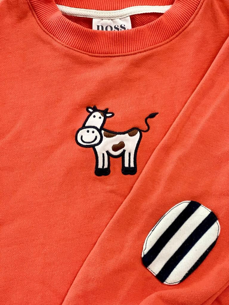 Cow Jumper - Orange