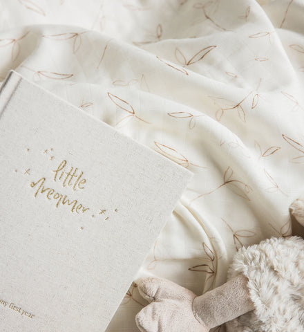 Baby Swaddle - Olive Branch
