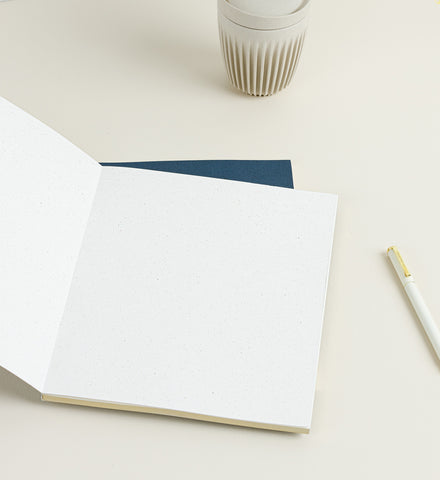 Grande Notebook - Navy Gingham