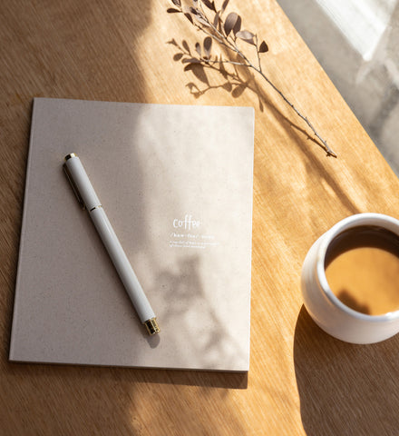 Medium Notebook - Coffee Definition