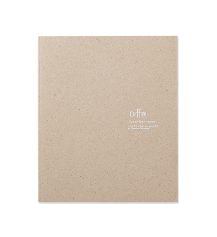 Medium Notebook - Coffee Definition