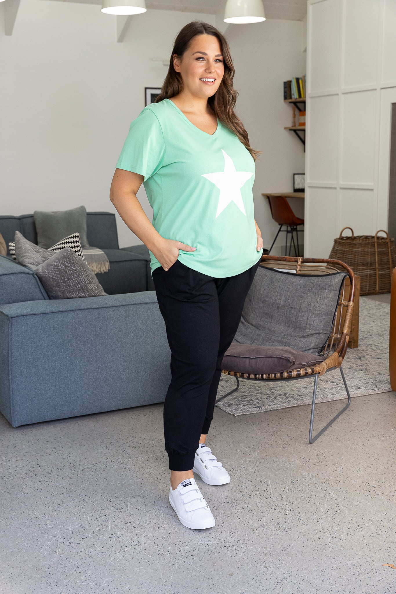 Freedom T-Shirt - Apple Green