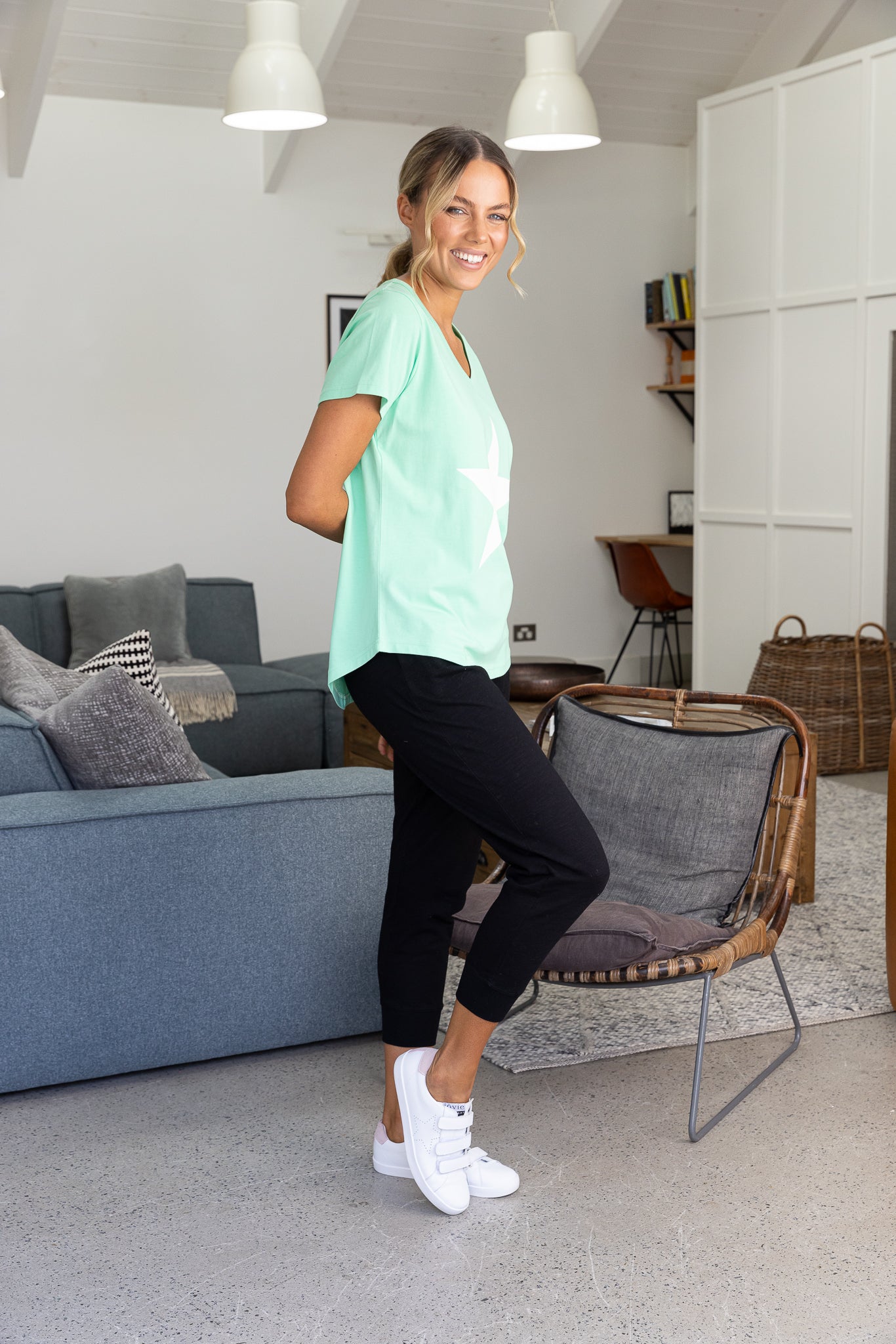 Freedom T-Shirt - Apple Green
