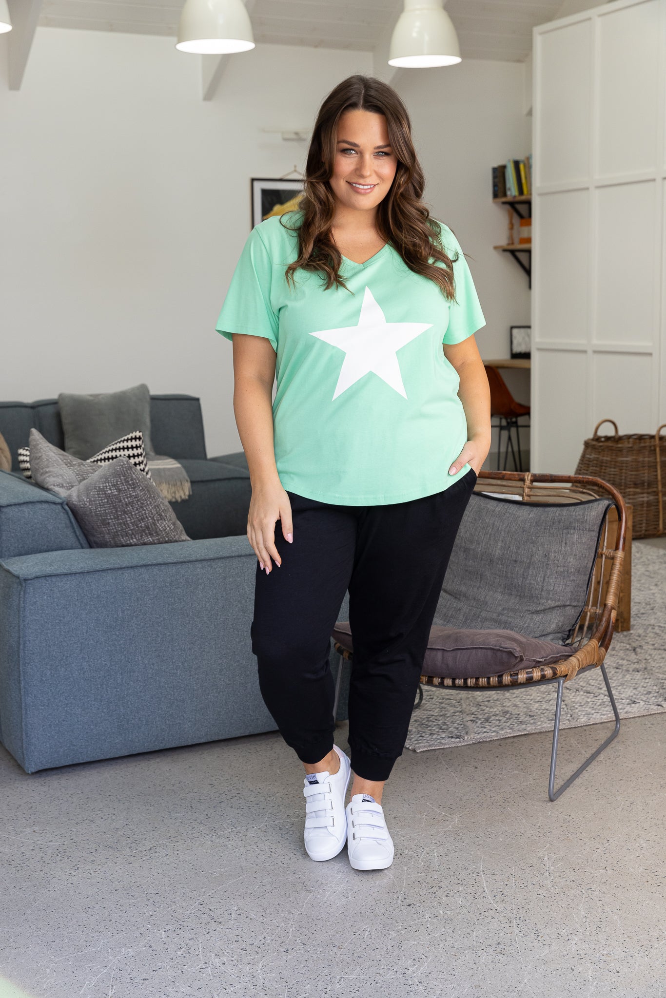 Freedom T-Shirt - Apple Green