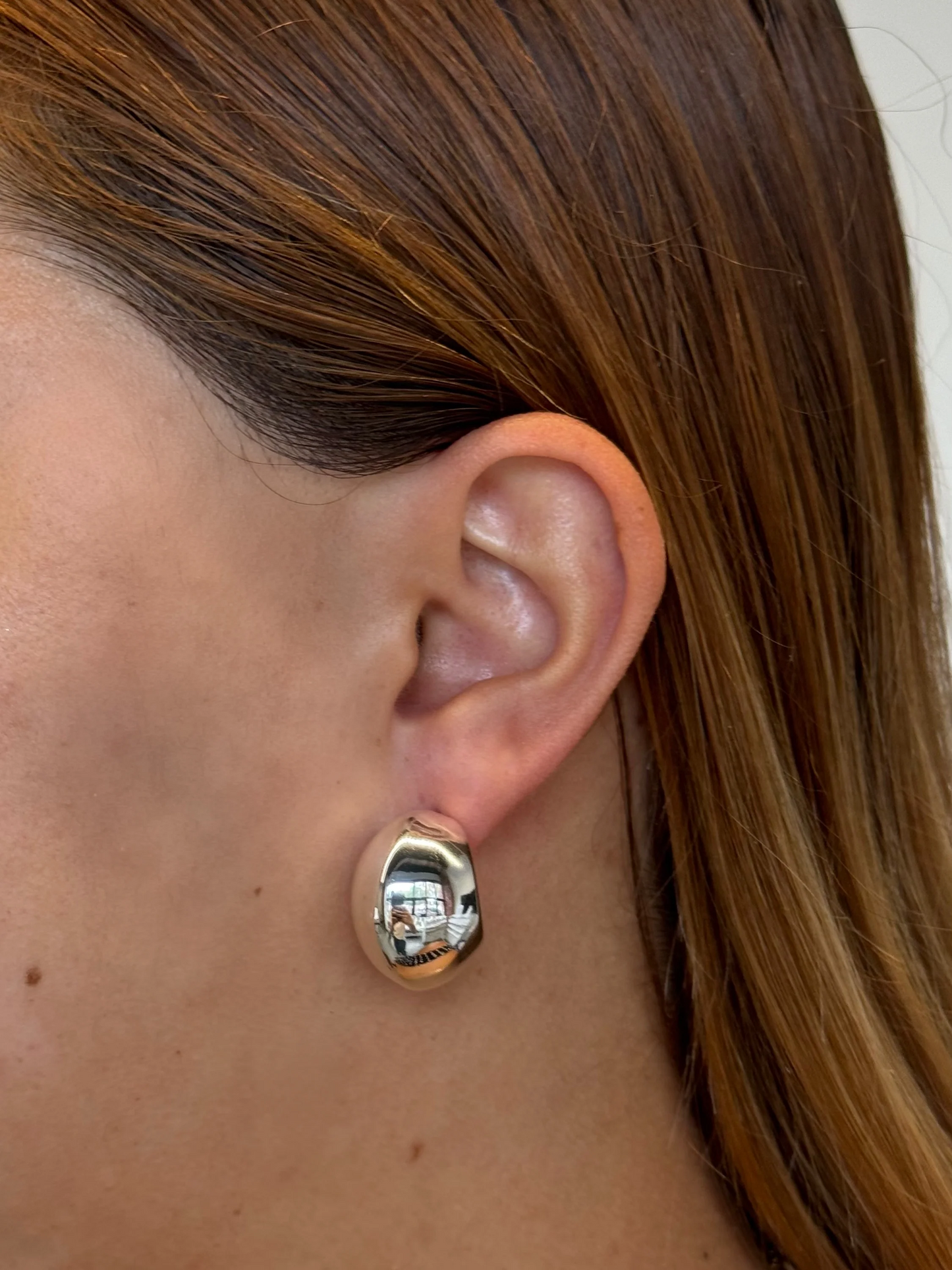 Hailey Hoop - Silver