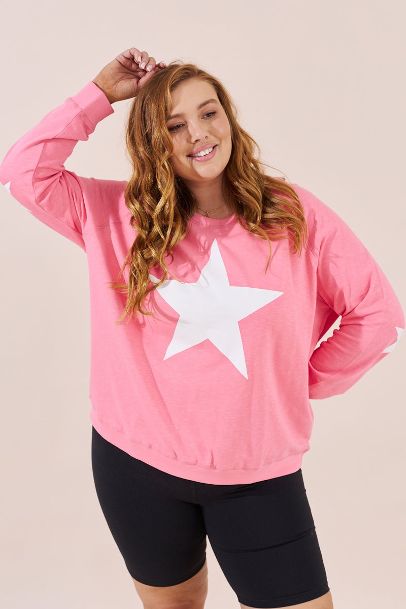 Freedom Sweater - Bubblegum Pink