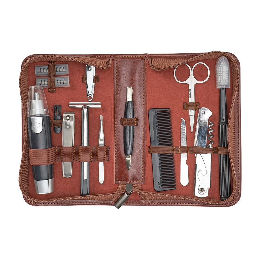 Gentleman's Grooming Kit (13 Piece)