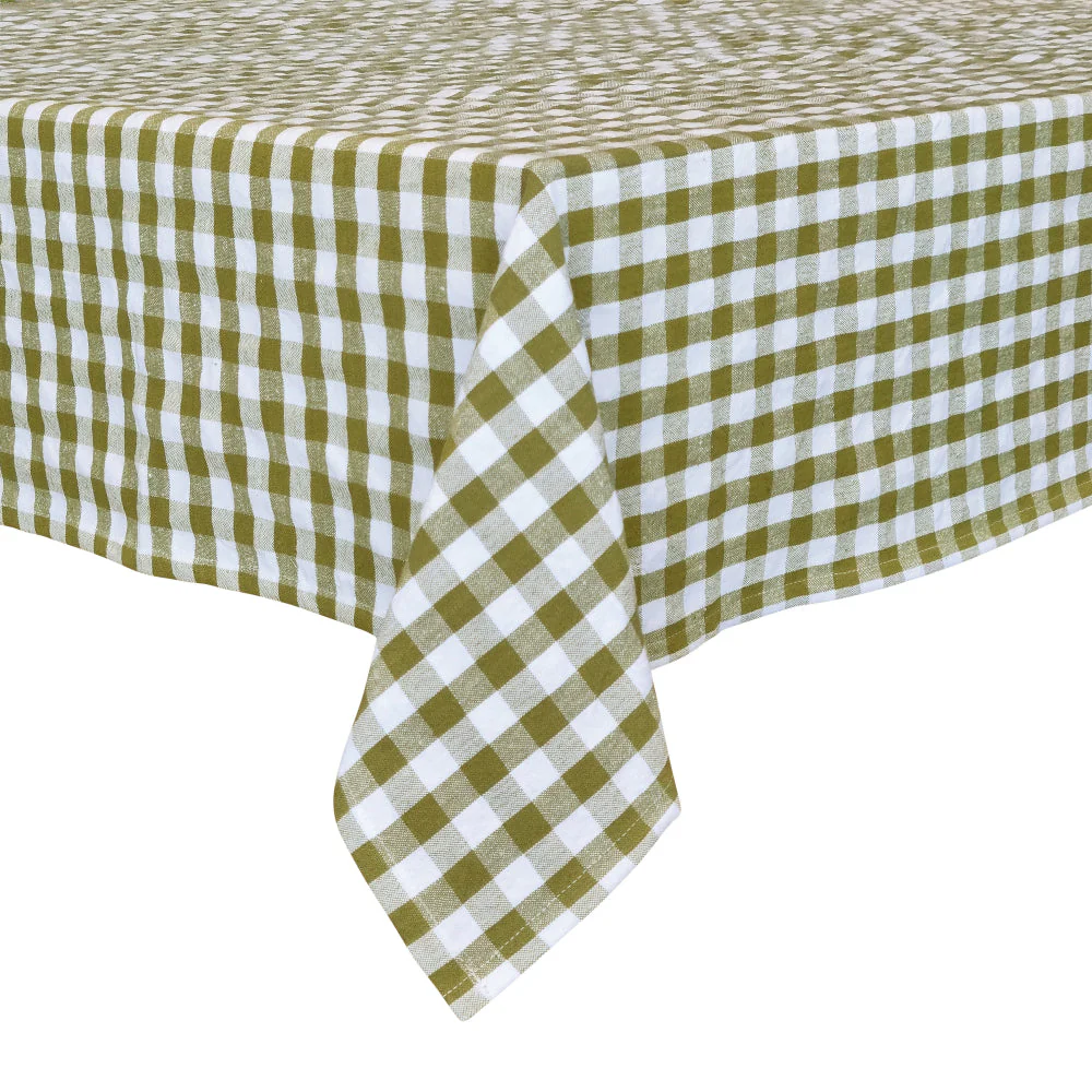 Ginny Rectangle Tablecloth - Bayleaf