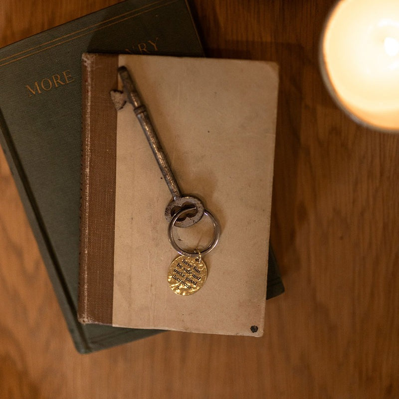 Good Decisions Charm Keyring