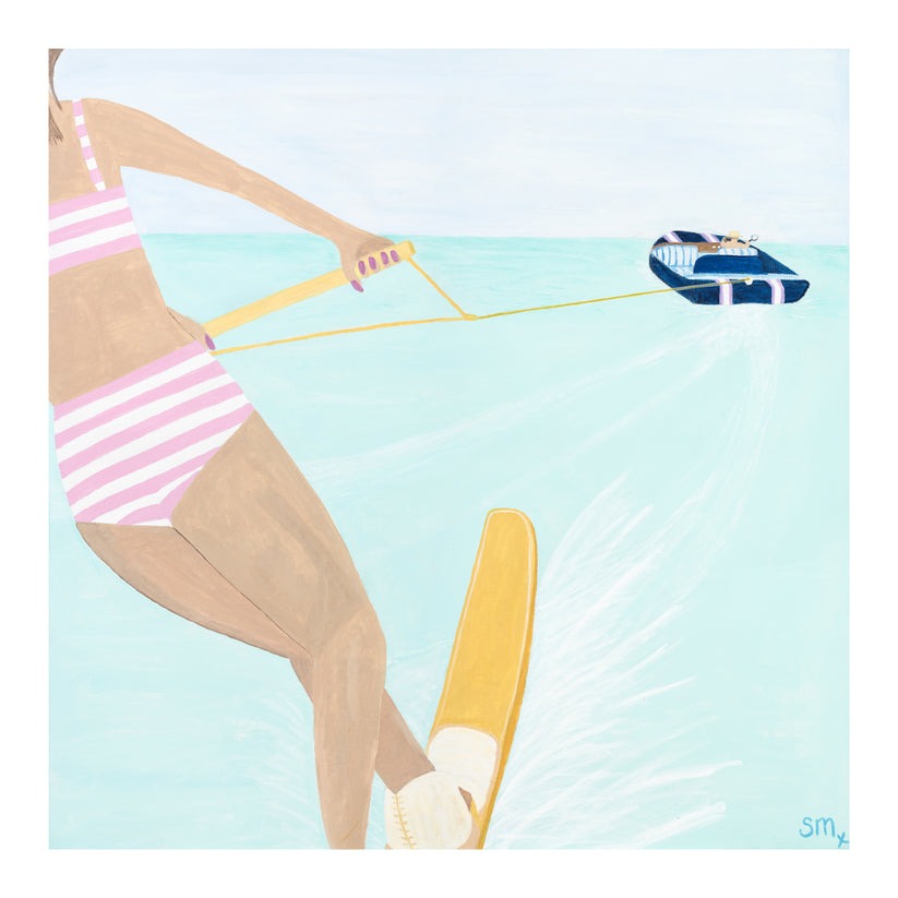 Greeting Card - Chucking a Sickie