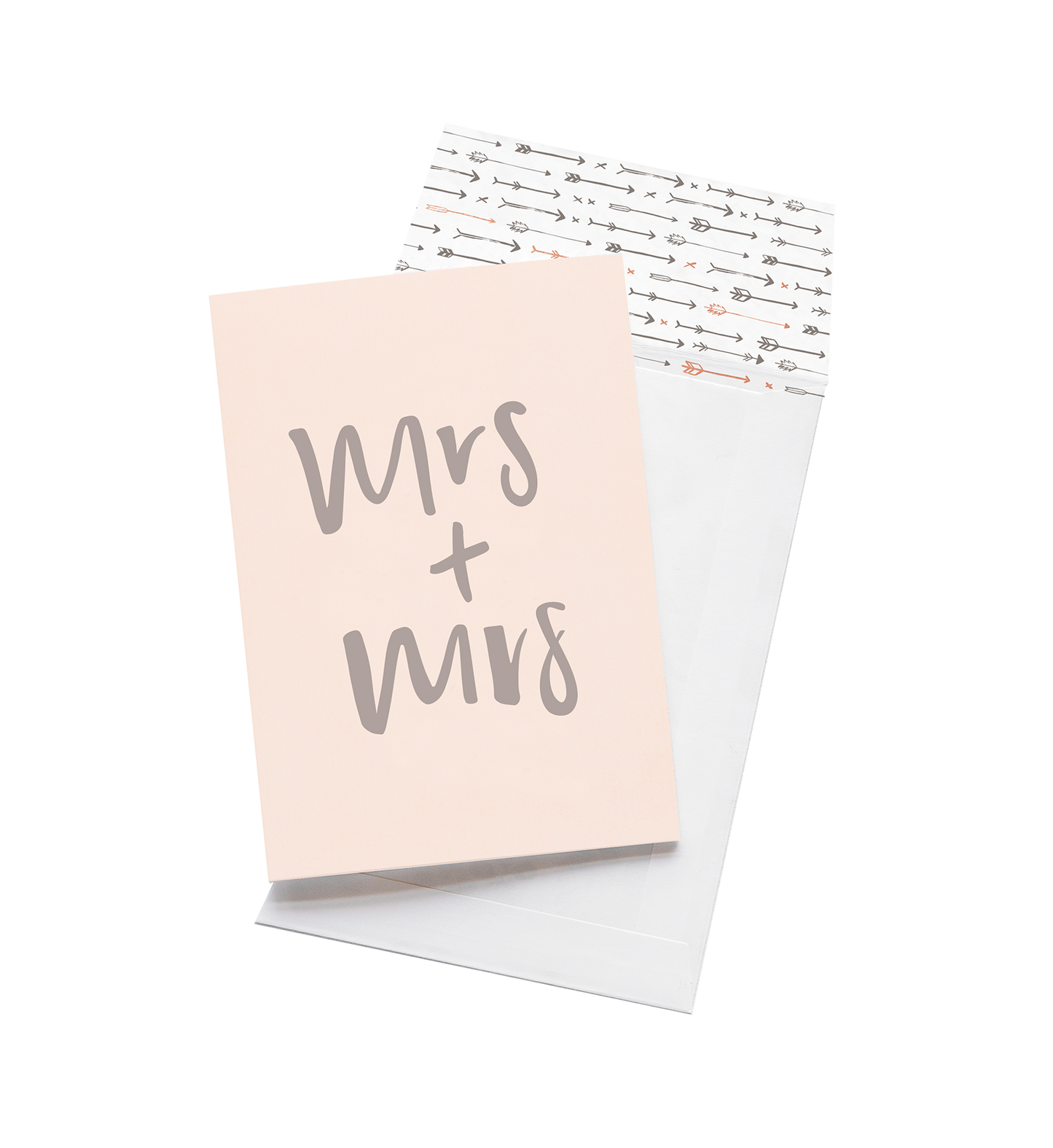 Greeting Card - Mrs + Mrs