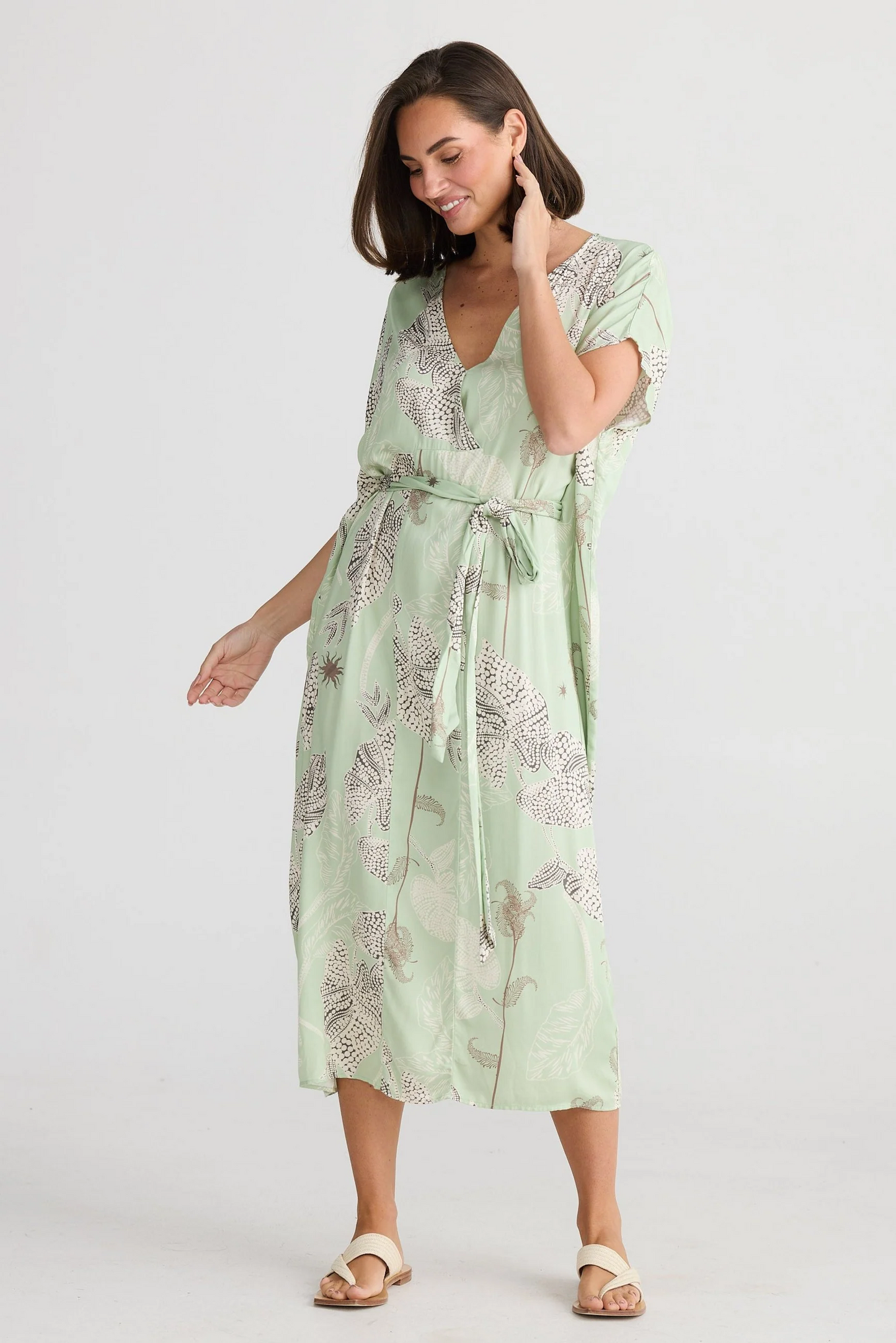 Cayman Dress - Waterlily