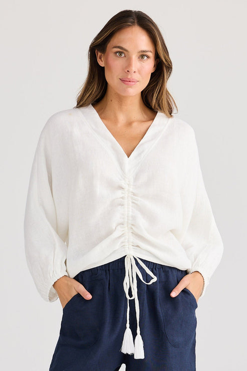 Happy Hour Top - White