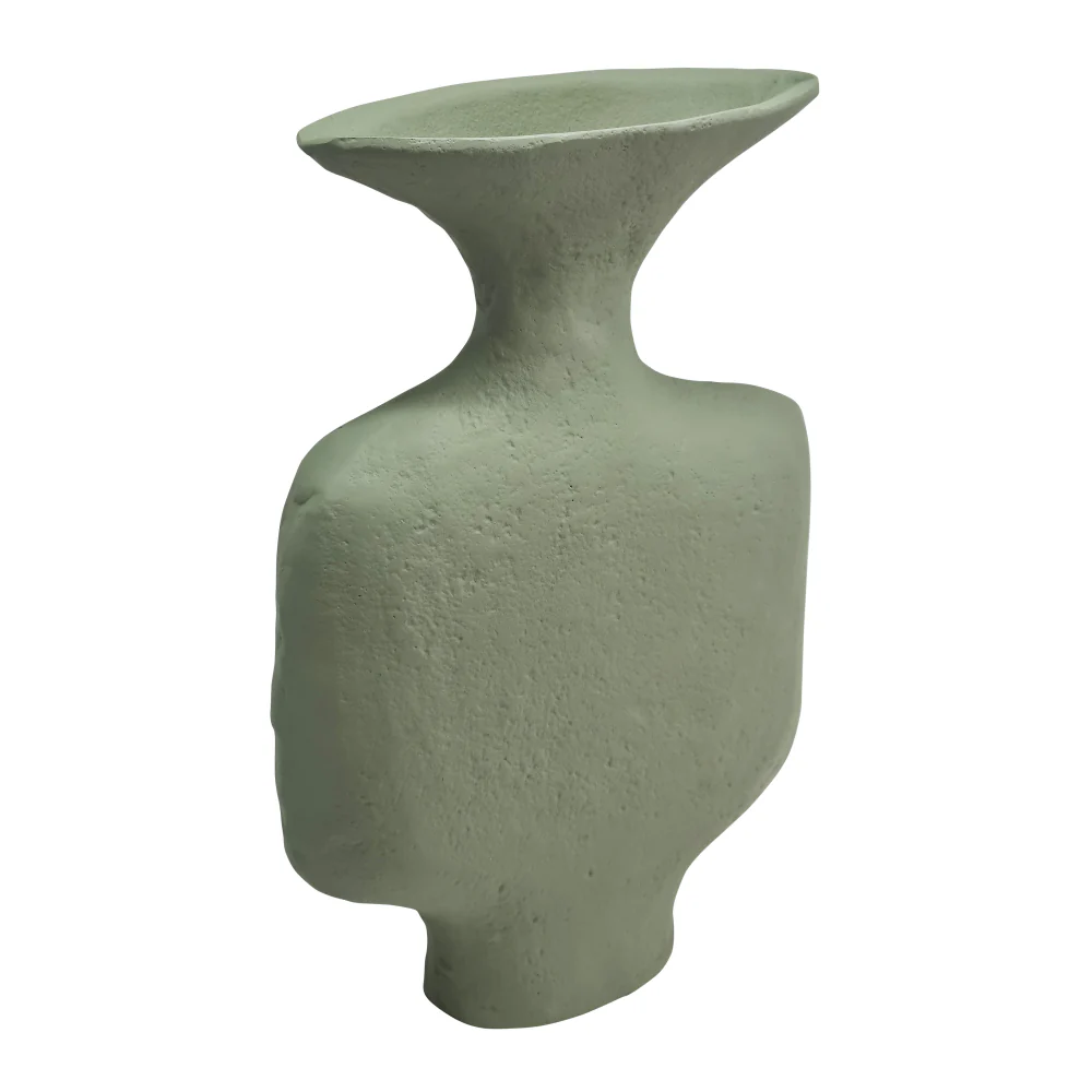 Large Heather Irregular Vase - Forest