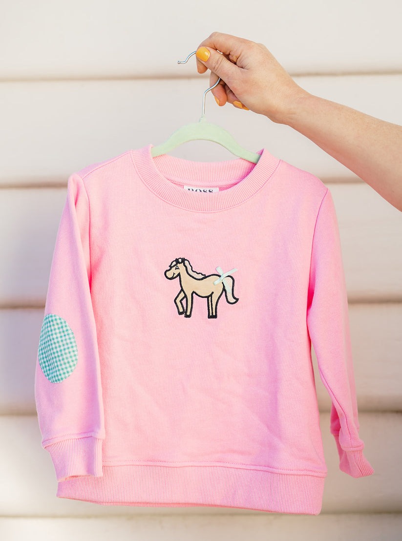 Horse Jumper - Pink
