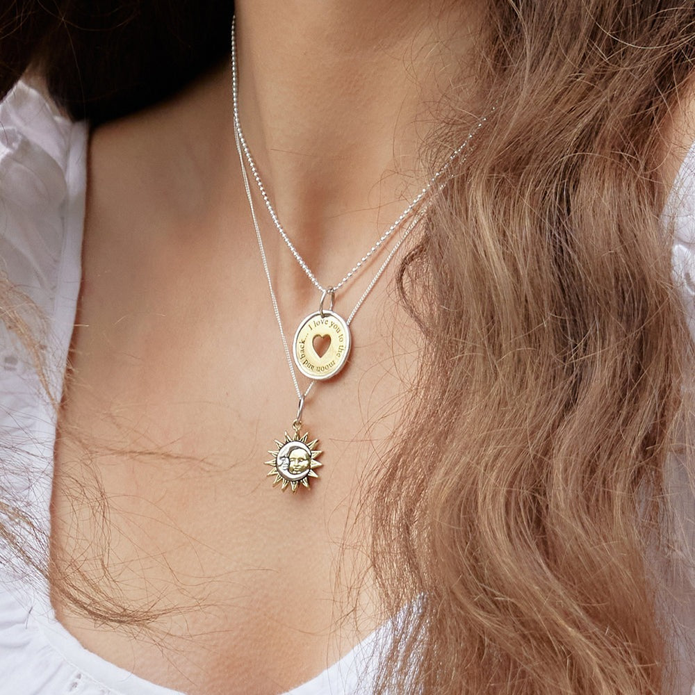 I Love You to the Moon & Back Charm