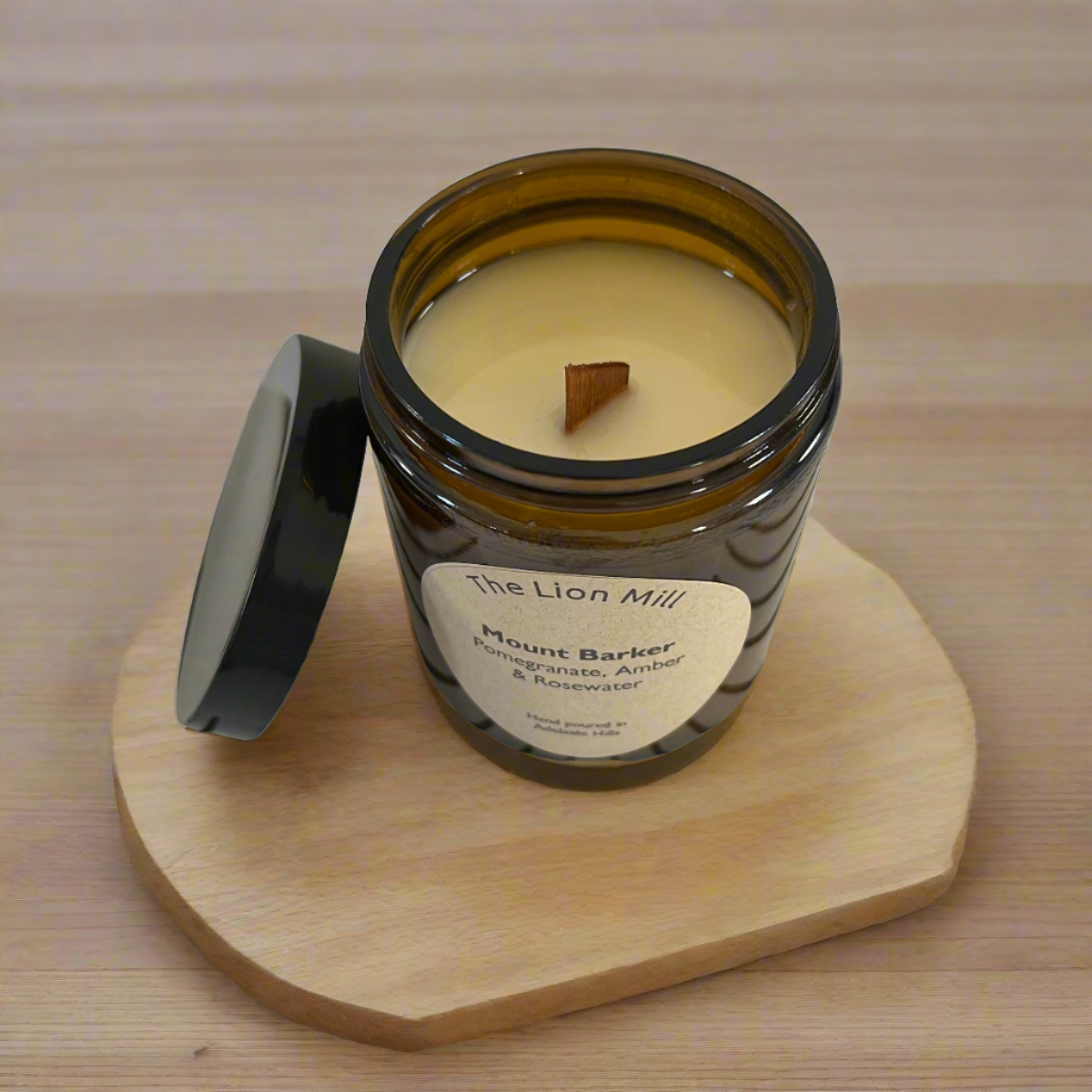 Mount Barker Candle - Pomegranate, Rosewater and Amber