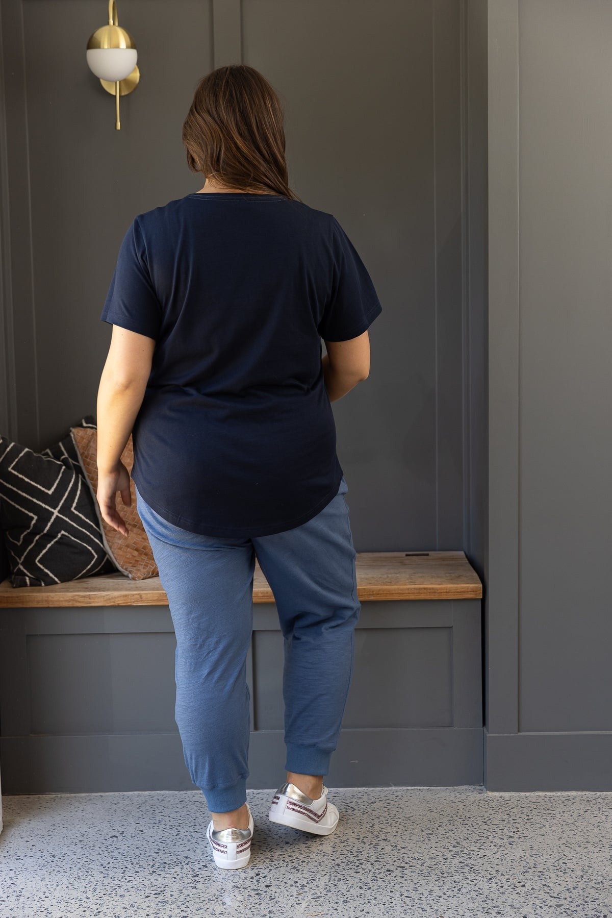 Sorrento Pants (7/8 length) - Slate