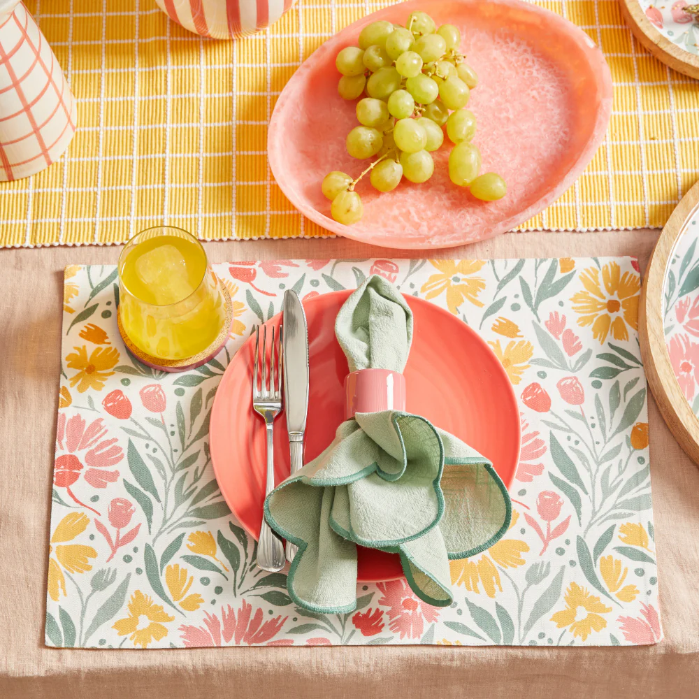 Kevin Napkin Ring Pack - Bubblegum