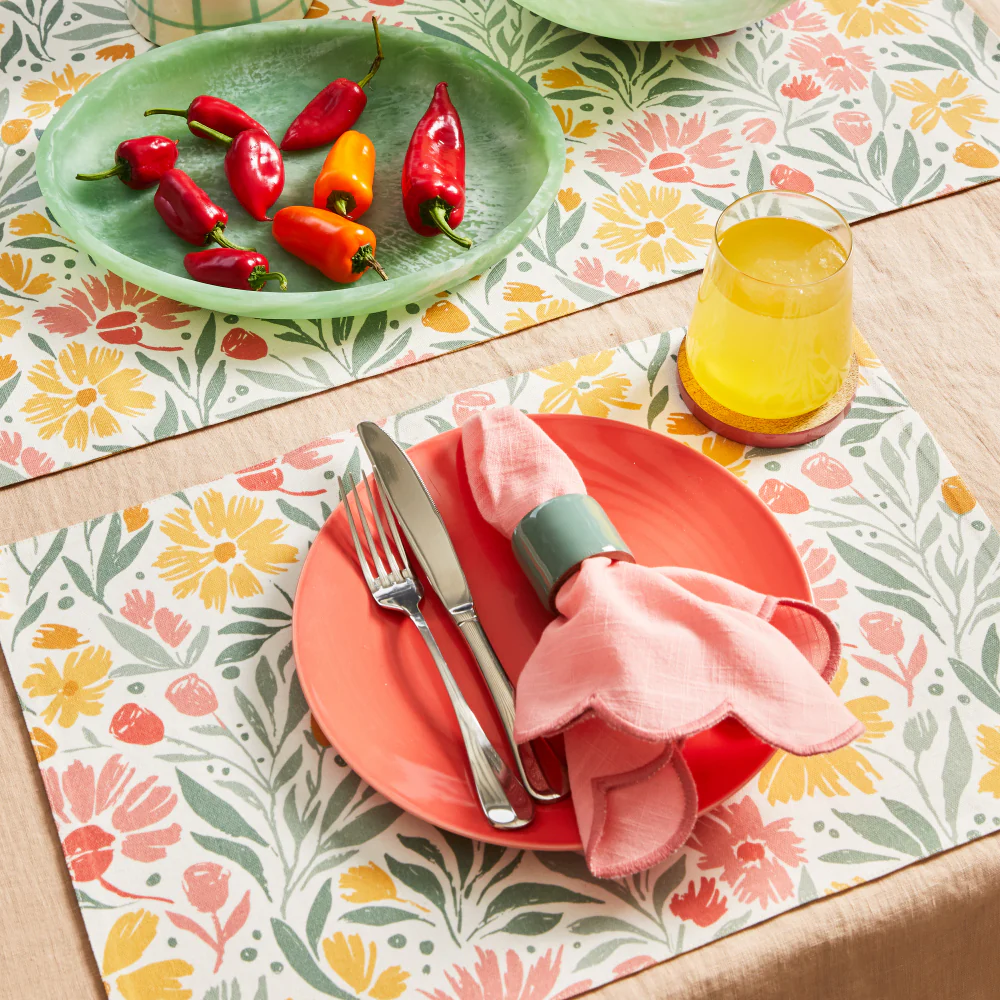 Kevin Napkin Ring Pack - Peppermint