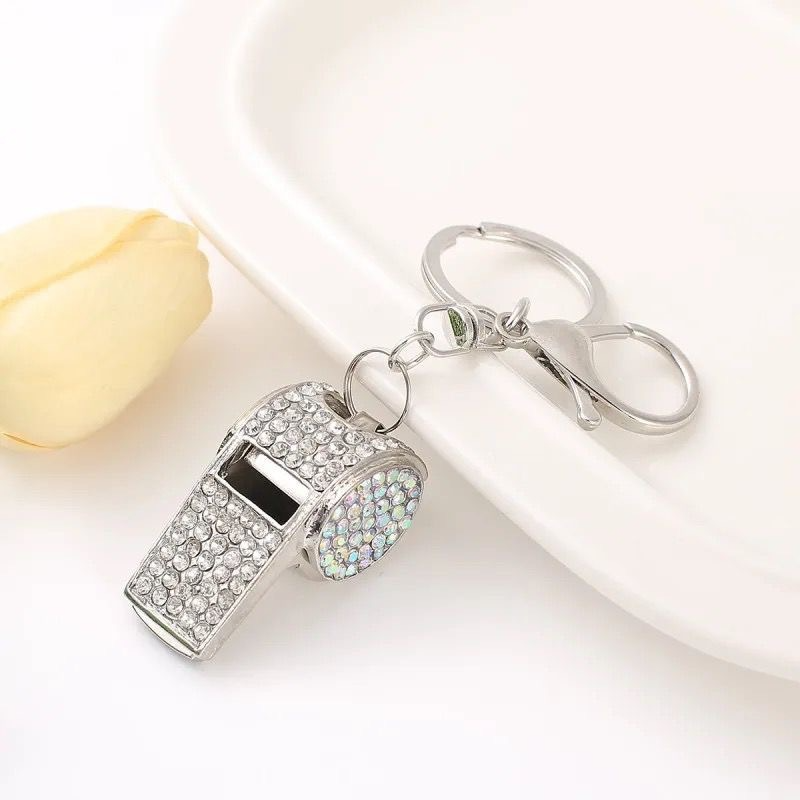 Keyring Whistle - Silver