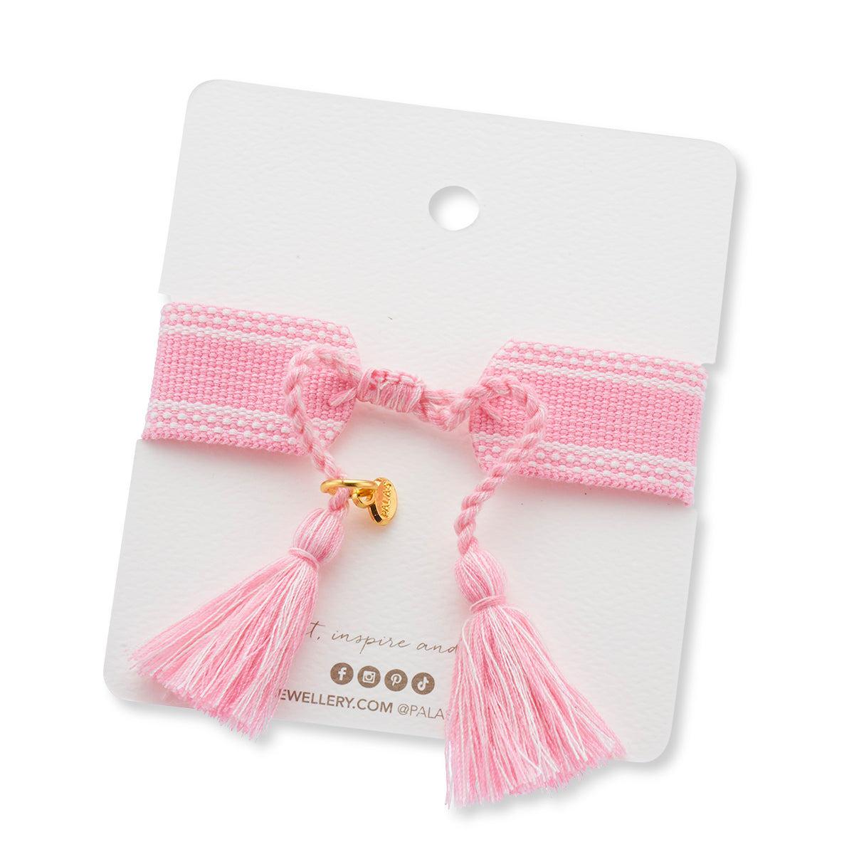 "LOVE" Woven Mantra Band