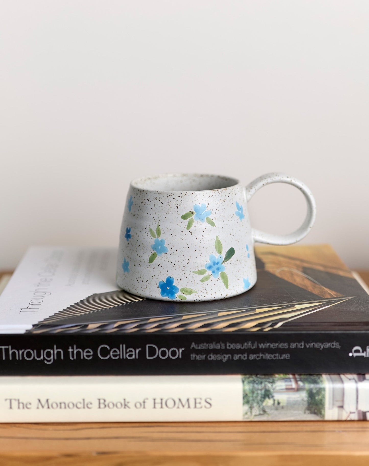Large Handled Mug - Penny Flower Garden