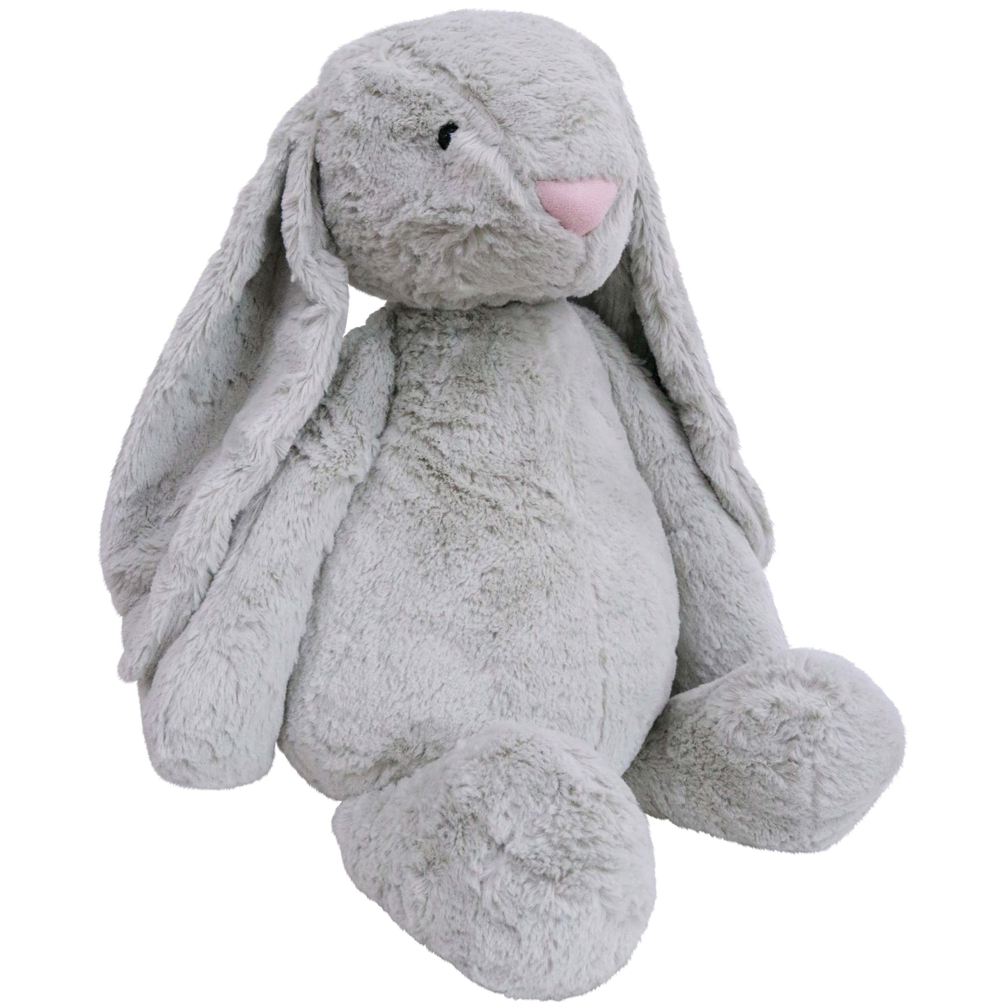 Large Plush Bunny - Grey